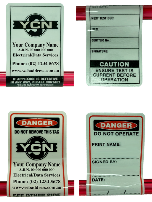 Electrical Test Tags - Stickers | Clingon Label